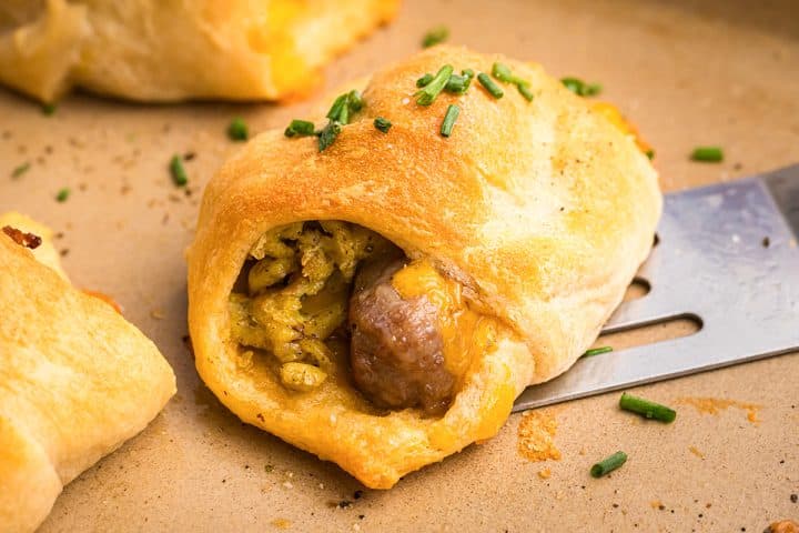 Sausage Crescent Rolls - Savory Experiments