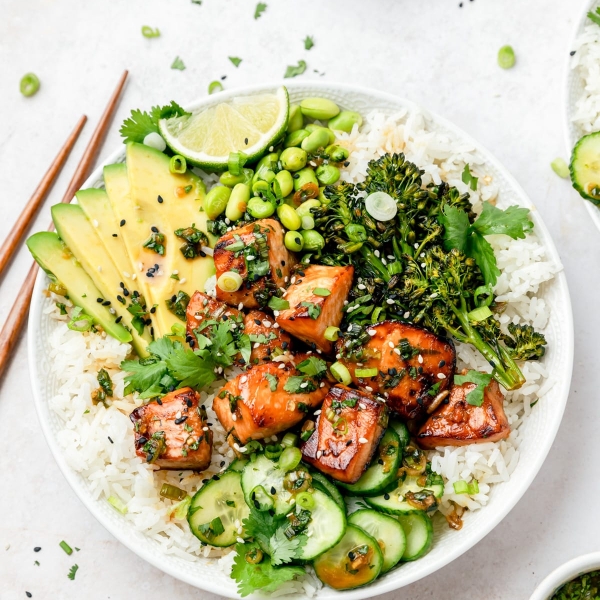 30+ EASY Rice Bowl Recipes (Vegan & Vegetarian Options Too!)