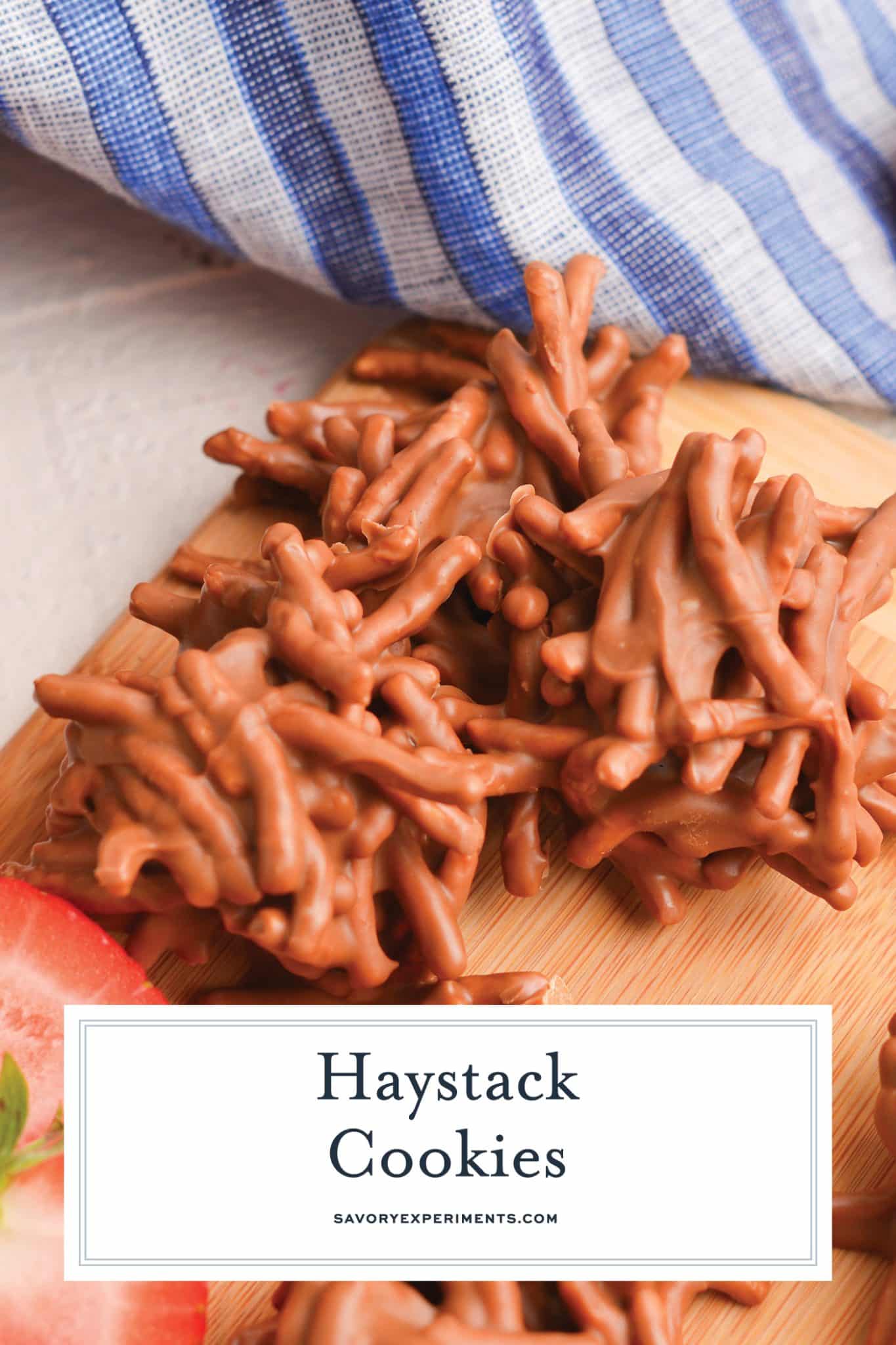 Easy Haystack Cookies Recipe 5 Ingredient No Bake Cookies 4915