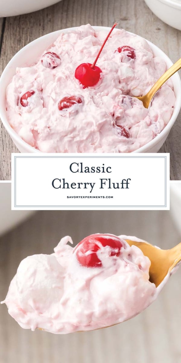 BEST Classic Cherry Fluff Recipe (Only 5 Mins & 10 Ingredients!)