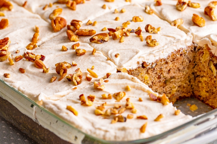 Old Fashioned Hummingbird Cake - Tropical Spice Cake