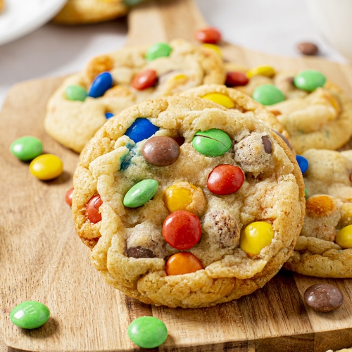 Peanut Butter M&M Cookies - A Classic Twist