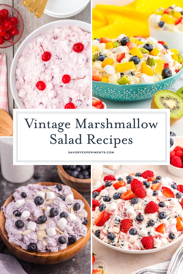 BEST Vintage Marshmallow Salad Recipes (Fruity, Creamy, Sweet)