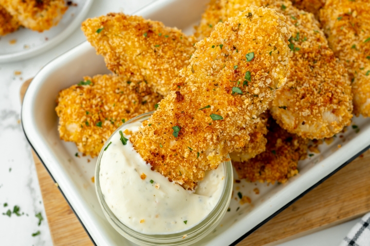 EASY Crispy Baked Chicken Tenders (Loved By Kids and Adults!)