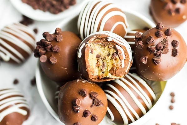 Cookie Dough Truffles - Easy No-Bake Dessert