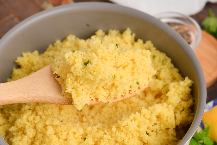 EASY Lemon Couscous Recipe (Simple, Fresh Side Dish!)