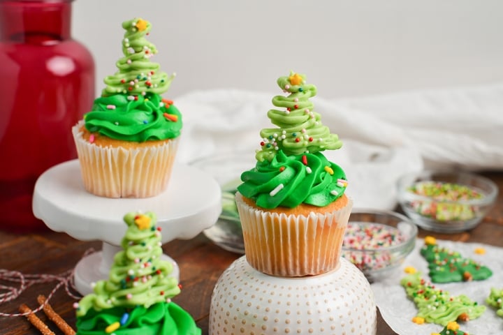 Chocolate Christmas Trees - Savory Experiments