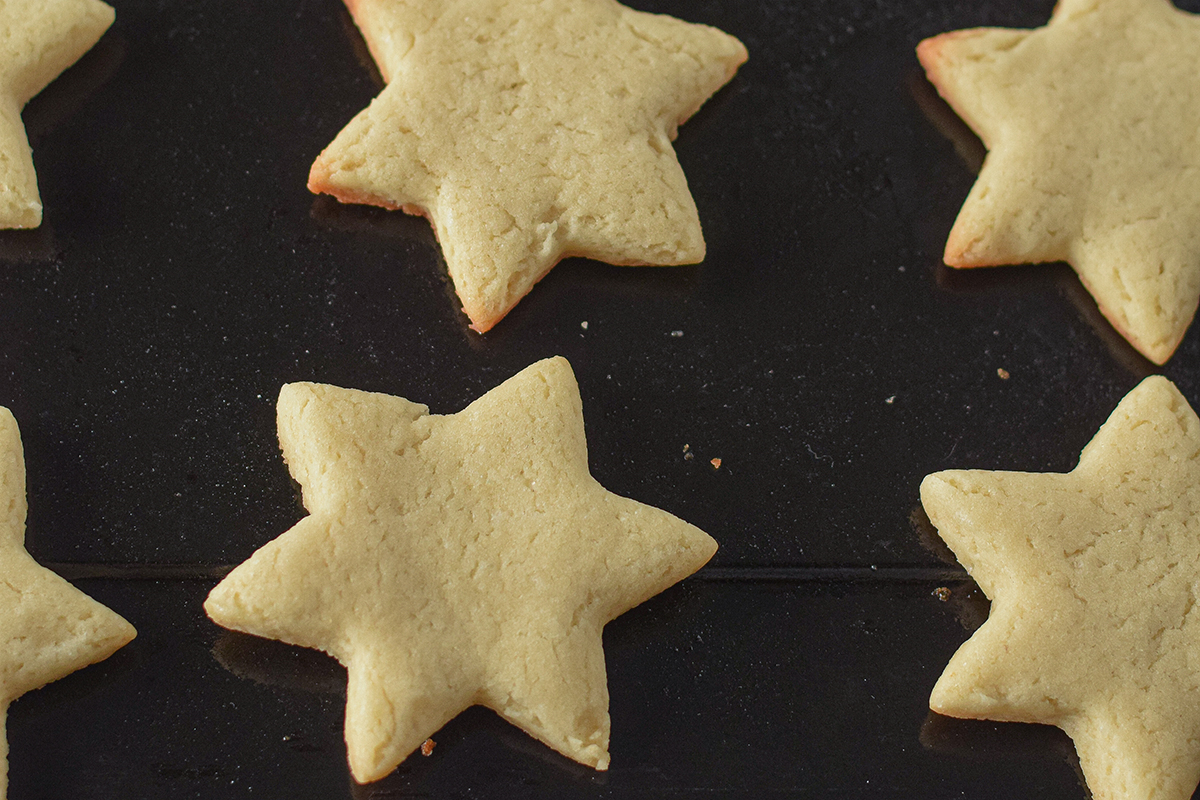 cooling sugar cookie cut outs