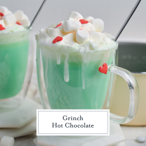 Easy Grinch Hot Chocolate Recipe - Savory Experiments