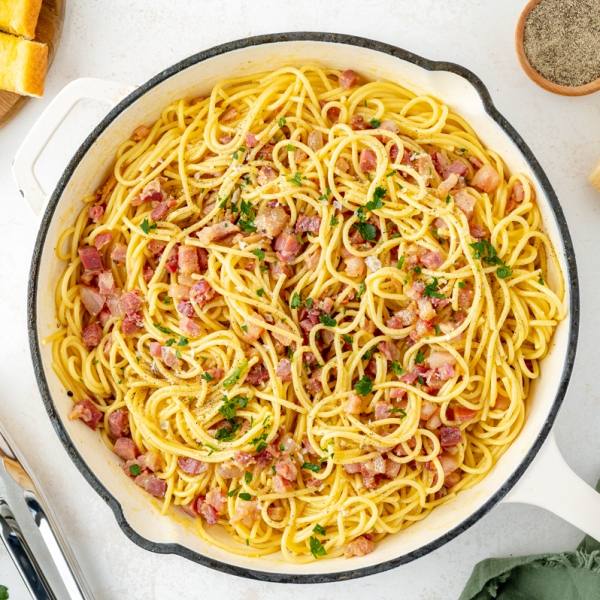 BEST Carbonara Recipe (Authentic Carbonara Just Like Rome!)