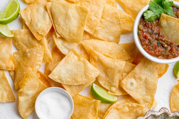 Tortilla Chips Recipe (Fresh and Warm Homemade Tortilla Chips!)