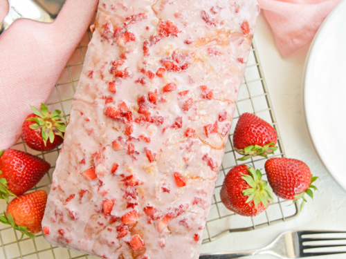 Fresh Strawberry Pound Cake - YouTube