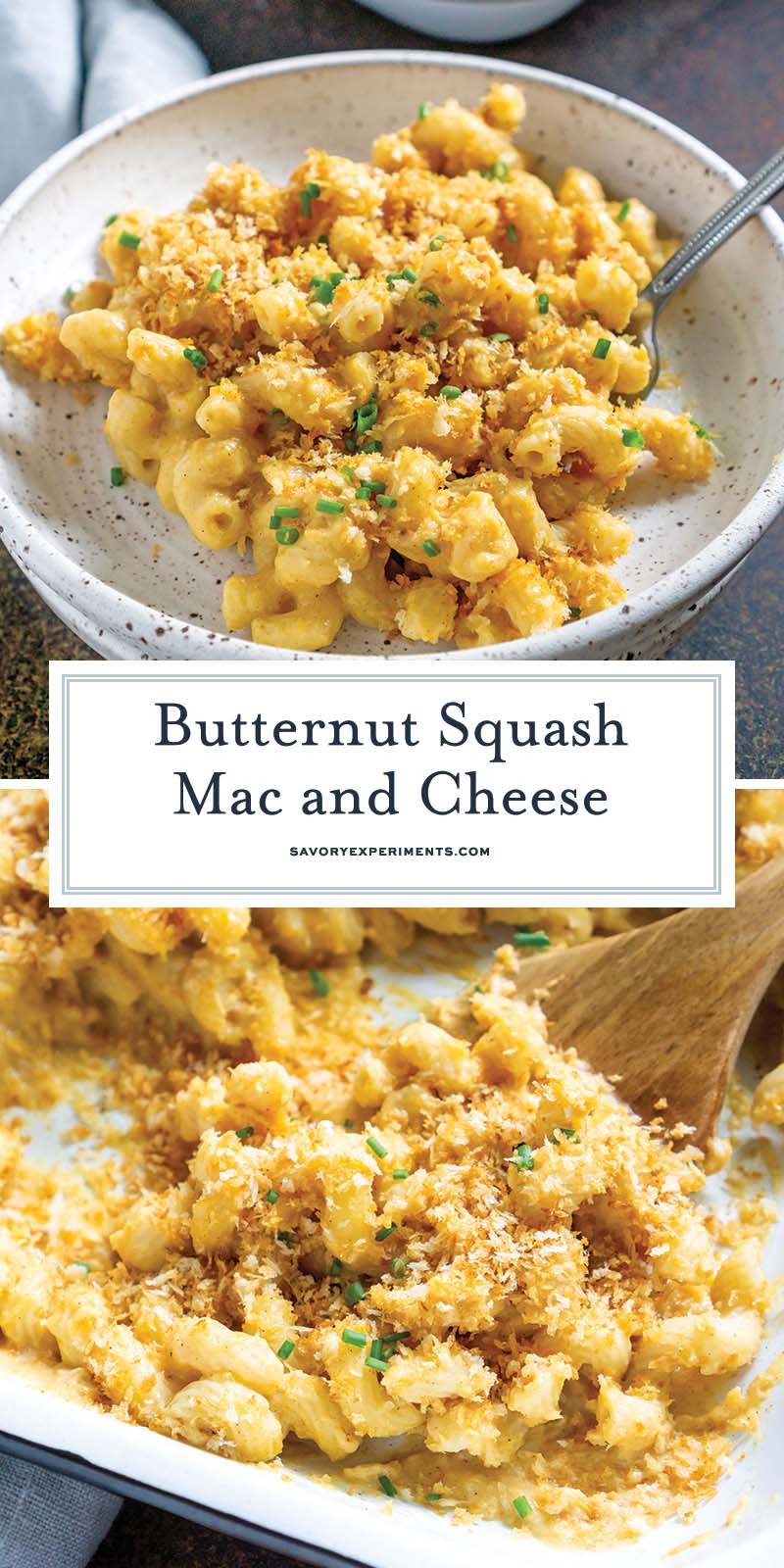 butternut squash mac and cheese for pinterest