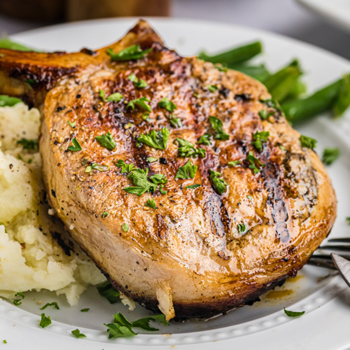 Onion Grilled Pork Chops Recipe - Savory Experiments