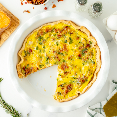 Sweet Potato Quiche Recipe - Savory Experiments