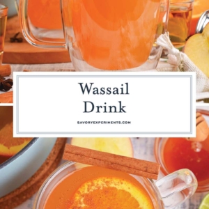 collage of wassail