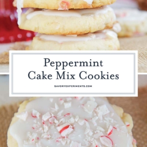 peppermint cake mix cookies for pinterest