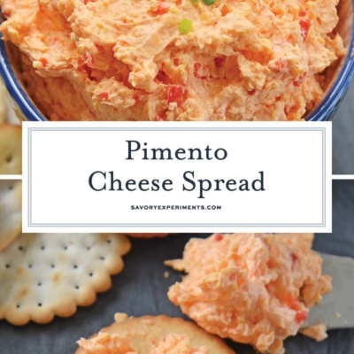 collage of pimento cheese