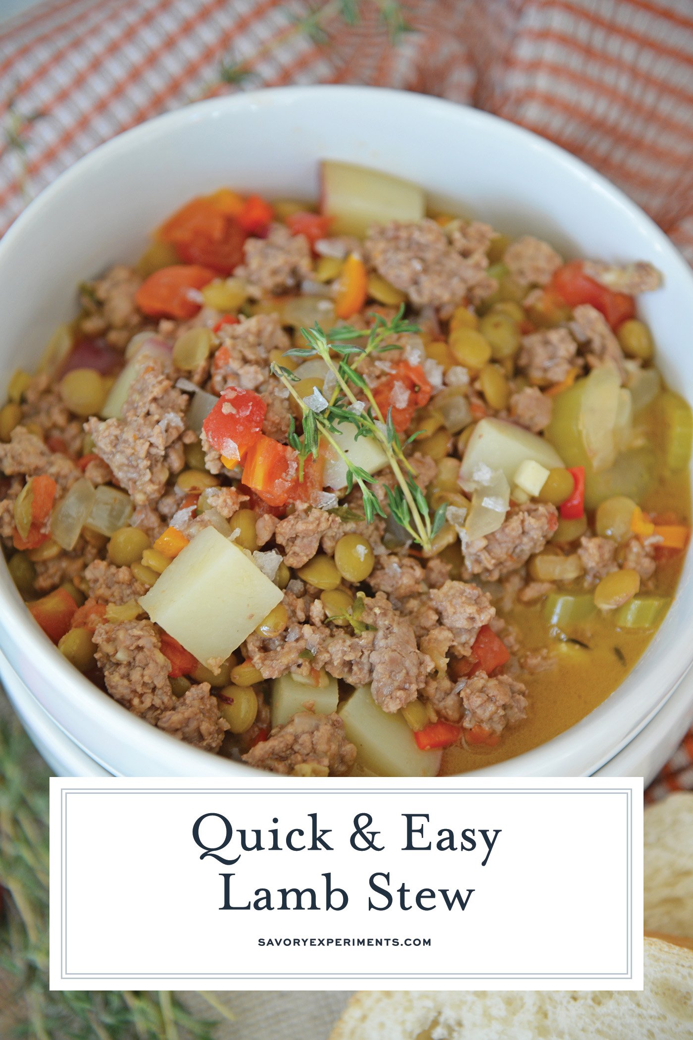 angled shot of bowl of lamb stew with text overlay