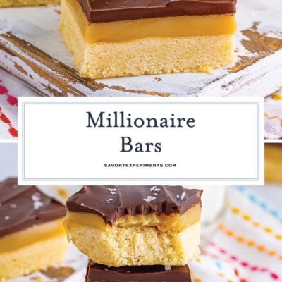 collage of millionaire bars